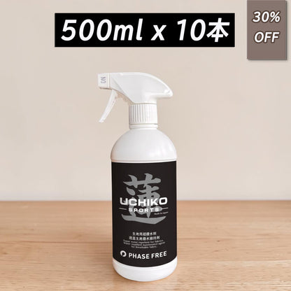 【蓮】Hachisu   生地繊維用 超撥水・保護スプレー500mlx10本