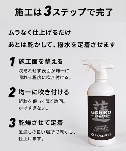 【蓮】Hachisu   生地繊維用 超撥水・保護スプレー